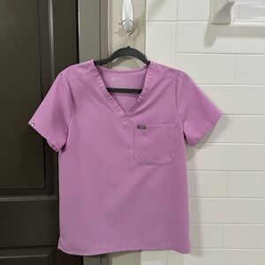Figs Dusk Catarina Scrub Top Small